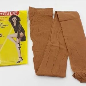 Müjde Lastikli Çorap Kızıl Ten