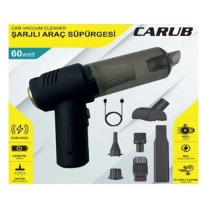 Carub Şarjlı Araç Süpürgesi