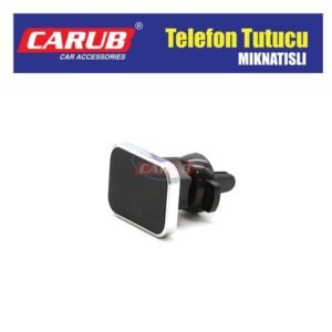 Carub Telefon Tutucu Mıknatıslı Krom