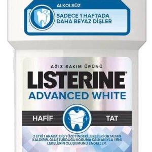 listerine Advance White Hafif Tat 250 Ml