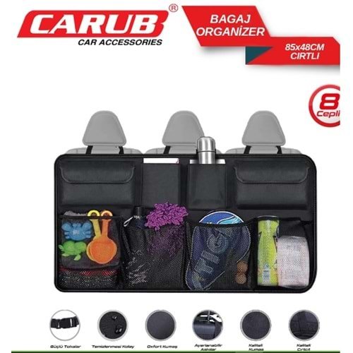 Carub Bagaj Organizer 8 Cepli