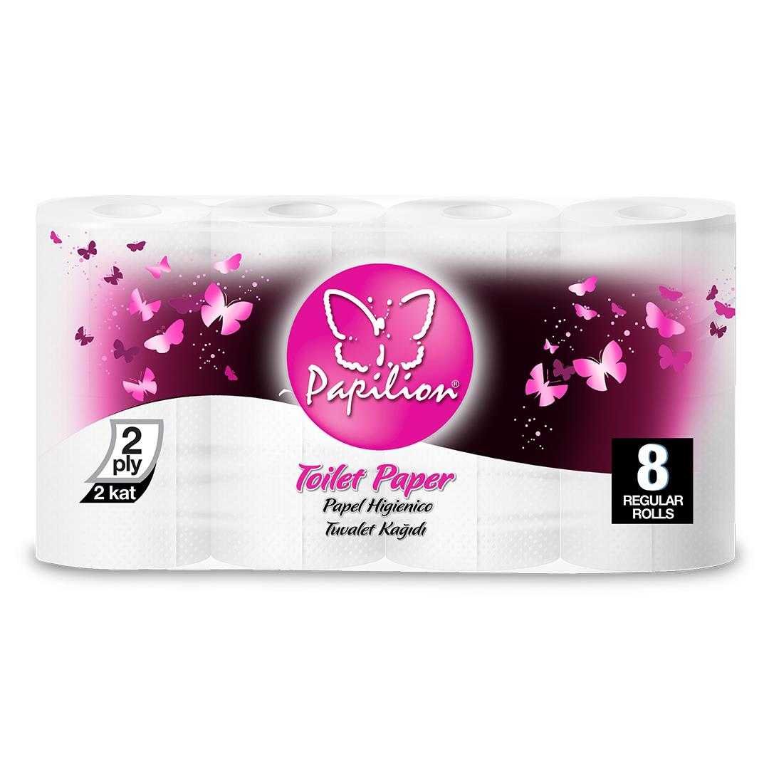Papilon Tuvalet Kağıdı 8'li