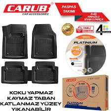 Carub 4D Havuzlu Paspas