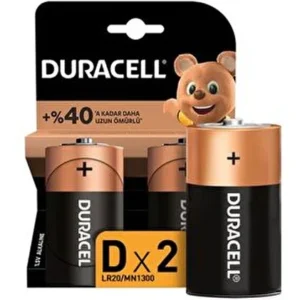 Duracell Büyük pil 2'li